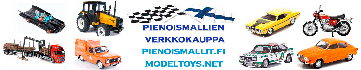Pienoismallit.fi- ja Modeltoys.net-sivuston logo