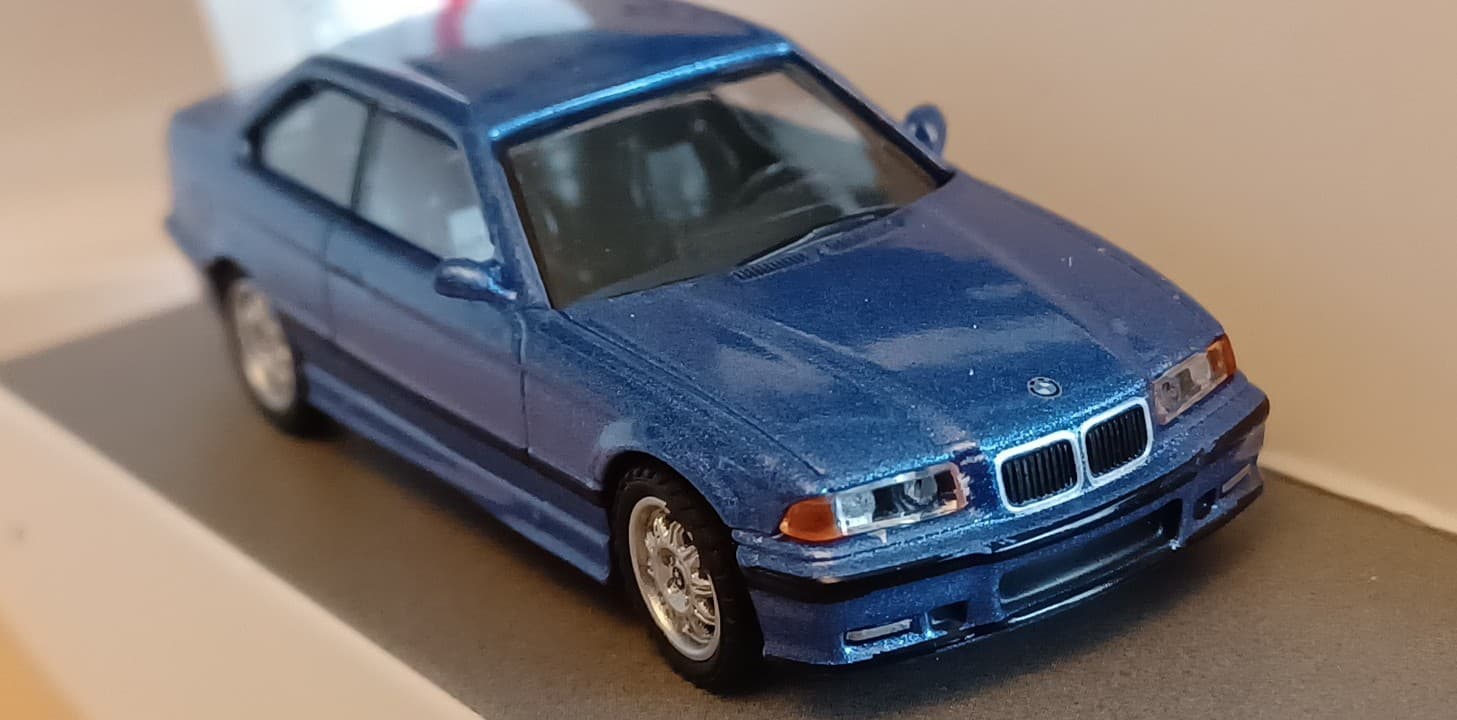 BMW 3 SERIES E36 M3 COUPE 1990 Sininen Pienoismallit fi