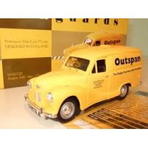 Austin A40 Van keltainen