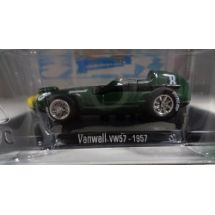 Vanwall vw57 #8, Stirling Moss, vm. 1957 + Lehti
