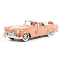 Ford Thunderbird vm.1956, väri Sunset Coral Colonial White