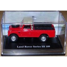 Land Rover Series III 109, pickup, punainen