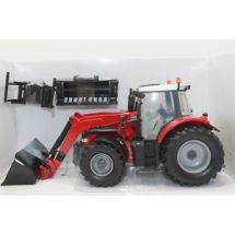 Massey Ferguson 6616 etukuormaajalla + lisäosat