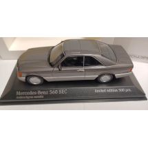 Mercedes S-Class 560 SEC, W126, 1986, Harmaa