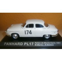 Panhard PL Monte-Carlo ralli 1961 M.Martin