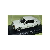 Renault Siete 7 vm. 1975,  valkoinen