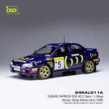 SUBARU IMPREZA 555 #5 C.Sainz / L.Moya Winner Rallye Monte-Carlo 1995