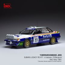 SUBARU LEGACY RS #11 A.Vatanen / B.Berglund RAC Rally 1991