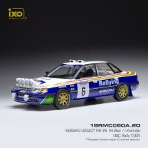 SUBARU LEGACY RS #6 M.Alen / I.Kivimäki RAC Rally 1991