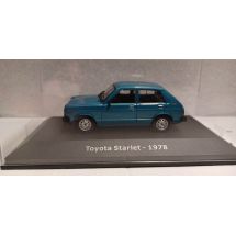 Toyota Starlet, 1978, 4- ovinen, sininen