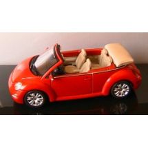 VW Volkswagen NEW BEETLE CABRIOLET vm. 2003, punainen