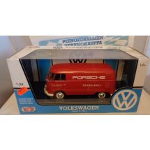 VW Volkswagen T1, vm. 1962, punainen, "Porcshe"