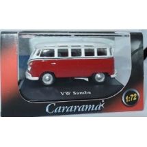 VW Volkswagen T1 Samba bussi punainen