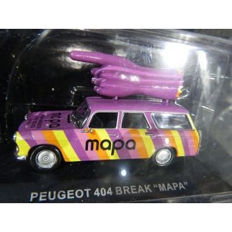 Peugeot 404 Break "MAPA", POISTO