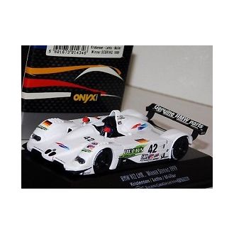 BMW V12 LMR Sebring 1999 Kristensen/Lehto/Muller. Paketissa kulumaa.