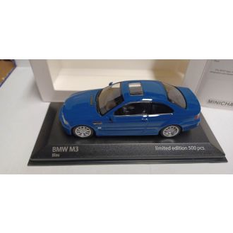 BMW M3 E46, 2001, sininen