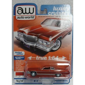 Cadillac sedan deville, 1975, punainen