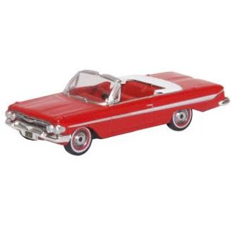 Chevrolet Impala 1961 punainen