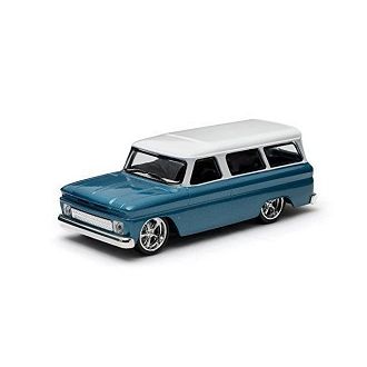 Chevrolet Suburban 1966 sininen