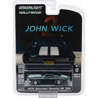 Chevrolet Chevelle SS396 1970 vihreä