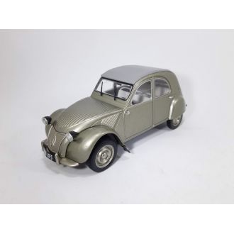 Citroen 2CV A Cabriolet closed roof, 1948, harmaa