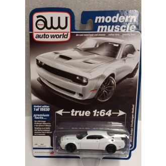 Dodge Challenger Hellcat, 2018, valkoinen