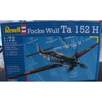 Focke Wulf Ta 152 H Muovirakennussarja