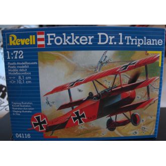 Fokker Dr.1 Triplane Muovirakennussarja