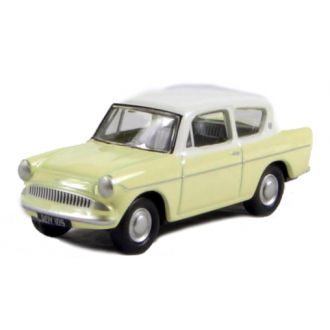 Ford Anglia, keltainen/valkoinen