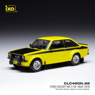 FORD ESCORT MK II RS 1800 1976, keltainen