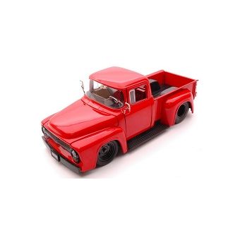 Ford F100 pickup, 1956 punainen