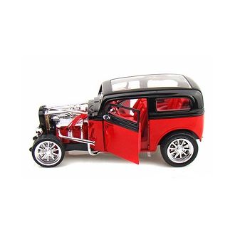 Ford Model A Custom. 1931 punainen