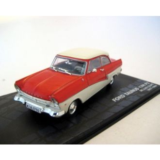 Ford Taunus 17M P2 vm. 1957-1959, puna,valkoinen