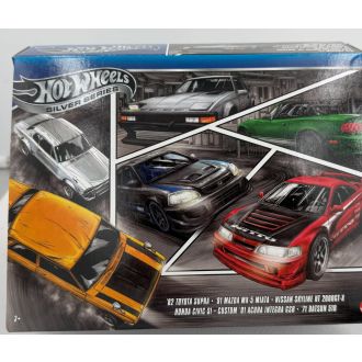 Hot Wheels Silver Series Japan 6-pack