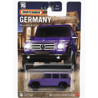Mercedes - benz G 550, violetti,   Germany sarjaa