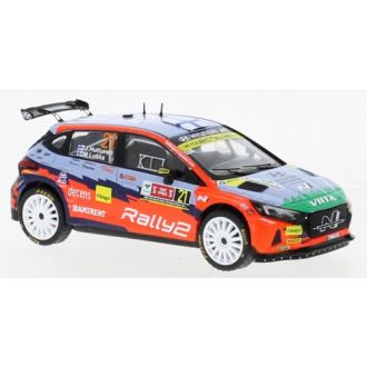 Hyundai i20 N Rally 2, #.21, Rallye, Rally Ypres Jari Huttunen / Mikko Lukka