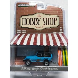 Jeep 1987 "Hobby shop" sininen
