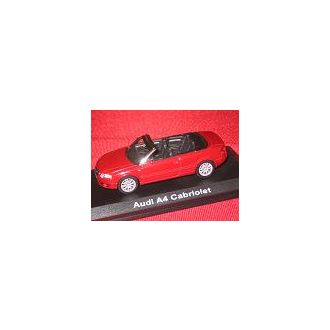 Audi A4 cabriolet, punainen