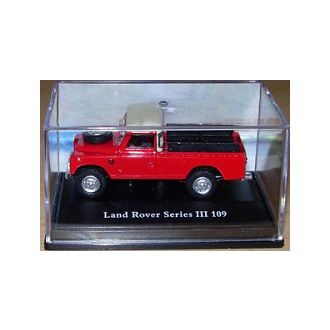 Land Rover Series III 109, pickup, punainen