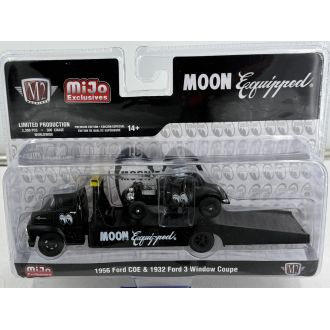 Ford COE 1956 & Ford 3W Coupe 1932 Moon Equipped
