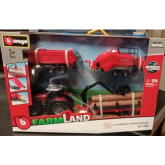 Massey Ferguson 8740S + 3 lisälaitetta