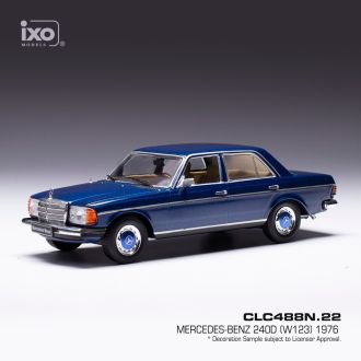 MERCEDES-BENZ 240D (W123) 1976, sininen