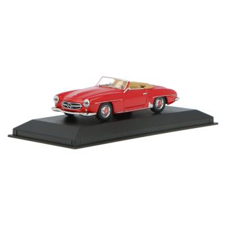 Mercedes 190 SL Cabriolet 1955-62 punainen