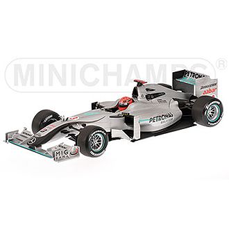 Mercedes Benz  F1 GP Petronas Showcar 2010 M.Schumacher. POISTO