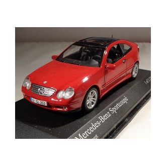 Mercedes-Benz Sportcoupe, 2001 punainen
