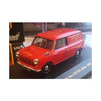 Mini van royal mail 1965 punainen
