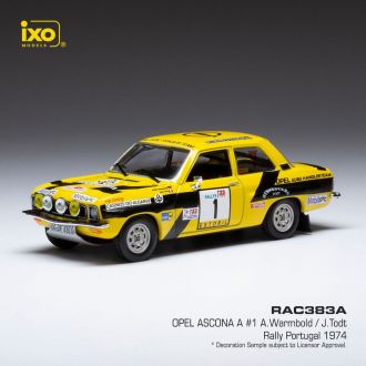 Opel Ascona A, #1 Rally Portuygal 1978, A. Warmboldt/J.Todt