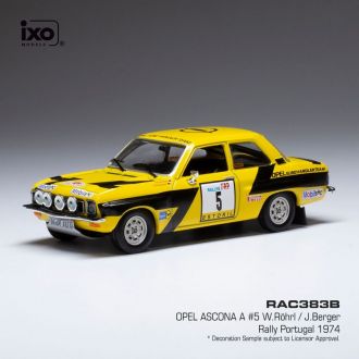 Opel Ascona A, #5 Rally Portuygal 1978, W.Röhl / J.Berger