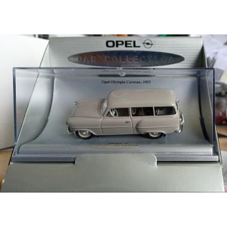 Opel Olympia Caravan vm 1953, harmaa