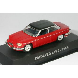 Panhard 24 BT, vm. 1965, punainen / musta katto